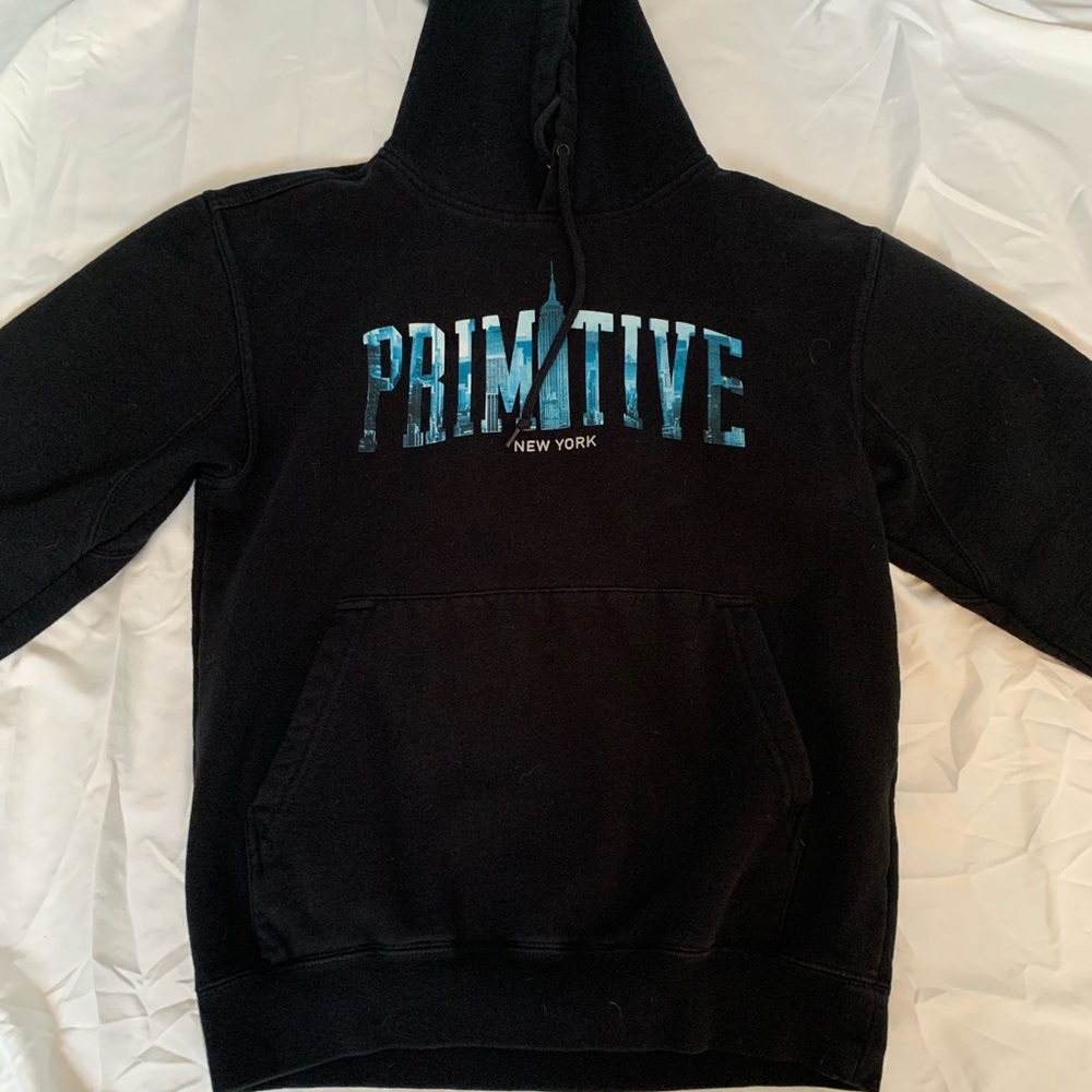Primitive Men’s Blue & Black Hoodie